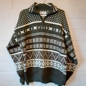 Men's Columbia 1/4 Zip Sweater XL